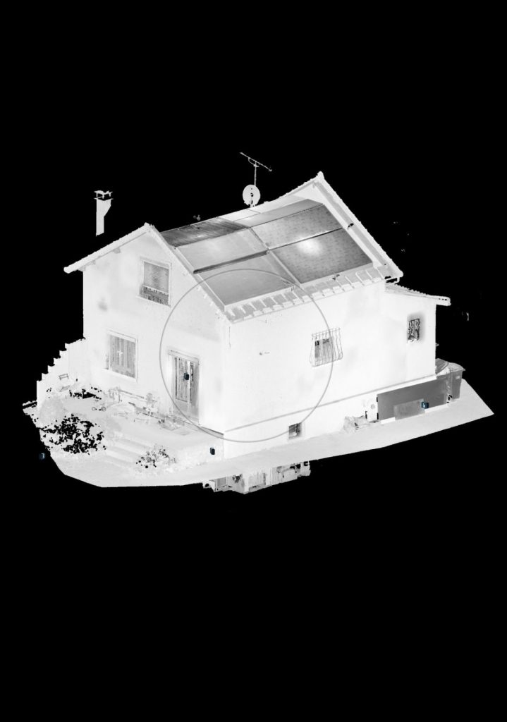 Maquette 3D d’une maison en cours de conception